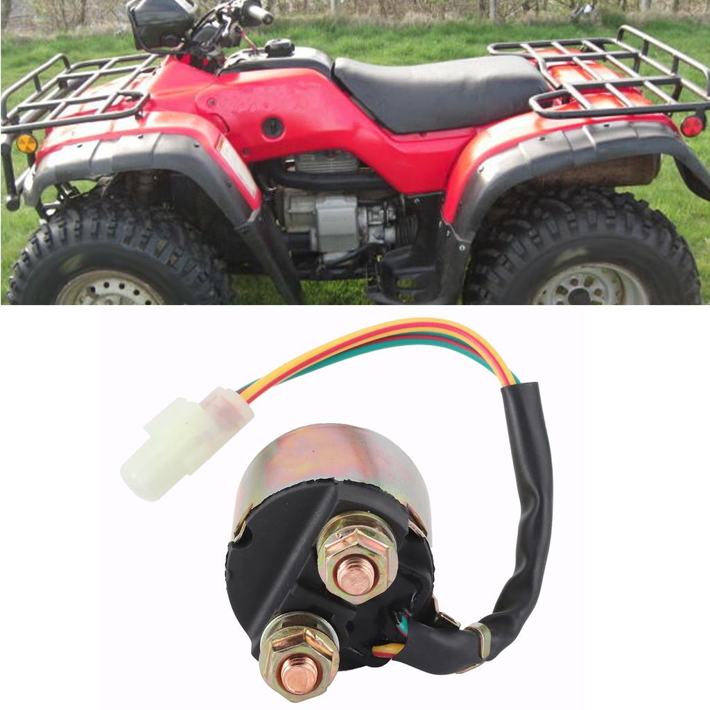 Starter Relay Solenoid Replacement Fit for Honda ATV TRX450 Fourtrax Foreman 1998 2009