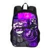 Murder Drone Circular Front Pocket Backpack Versatile Cartoon Large Capacity Boy or Girl School Birthday Best Gift
