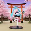 Original Model Noodle Stopper Hatsune Miku 20cm Flower Fairy Anemone Figure Anime Figurine Collections Toys Gifts