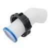 IBC-Container-Adapter Auslaufstutzen mit Gewinde 60 mm Anschluss Geeignet für Regenwassertanks und widerstandsfähige Flüssigkeiten