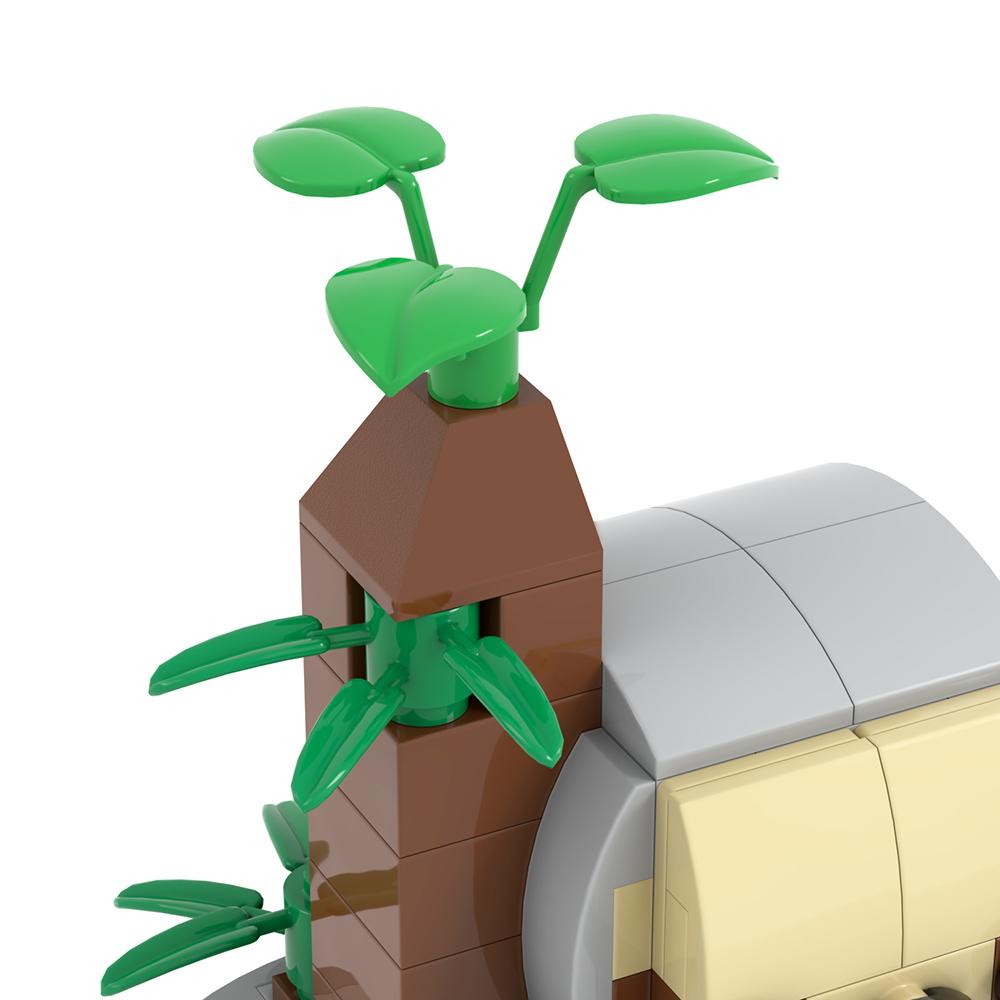 MOOXI Animal Series 144Pcs MOC Bricks Sloth Model BrickHeadsed DIY Building Blocks Kids Toys For Children Birthday Gifts MOC7232