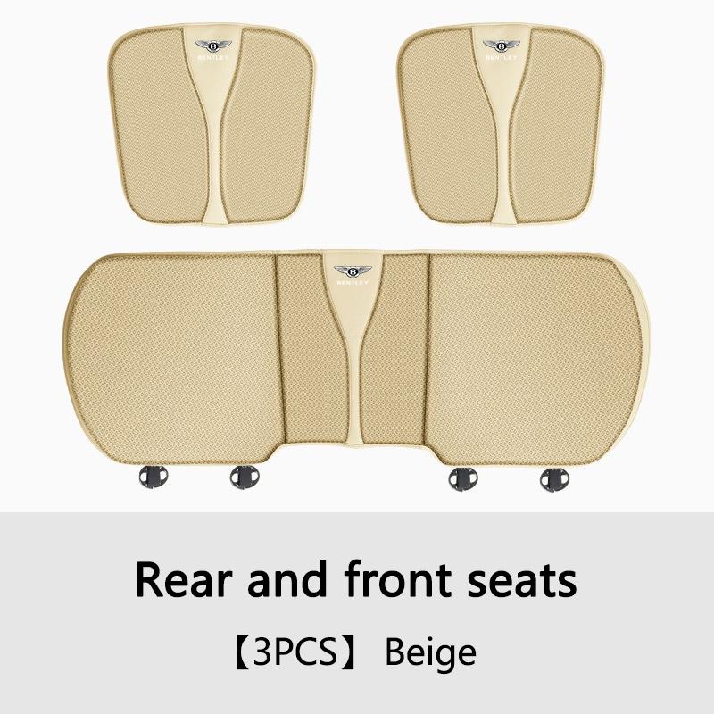 Car Seat Cushion Front Back Protector Pad Breathable Cover For Bentley Continental GT MULLINER Bentayga Flying Hurtling Spurlogo sdwg2
