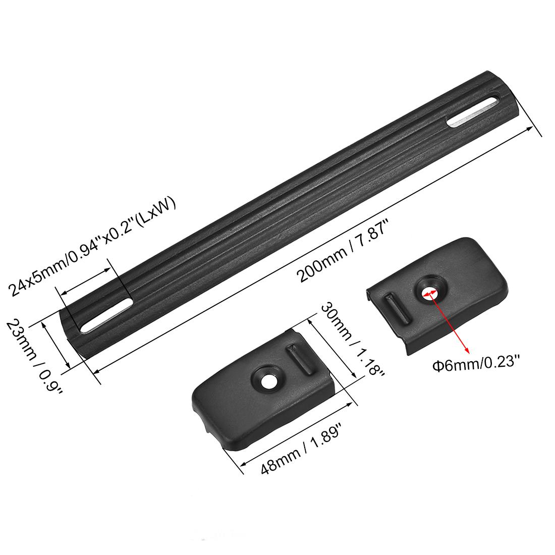 Speaker Handle Pull Cabinet Grasp Strap Style Spring Steel Handle with Metal End Caps Buckle Speaker Cabinet Amp Strap Handle