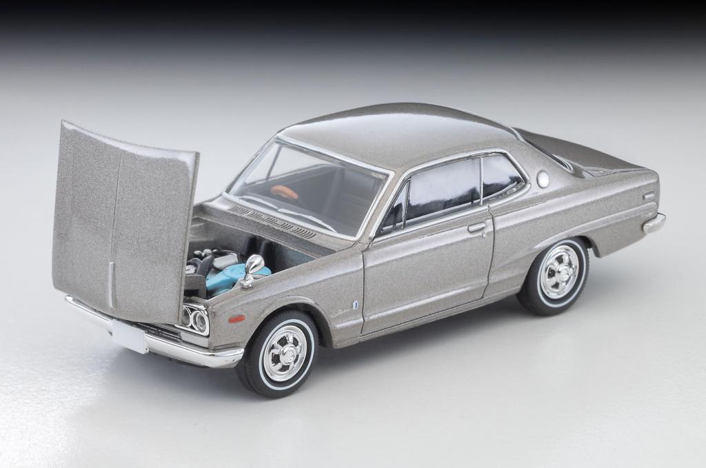 Tomytec Tomica Limited Vintage Neo Scale Nissan Skyline Hardtop 2000GT Silver 1971 Model 336495 1/64 LV-N357a (Finished Model)