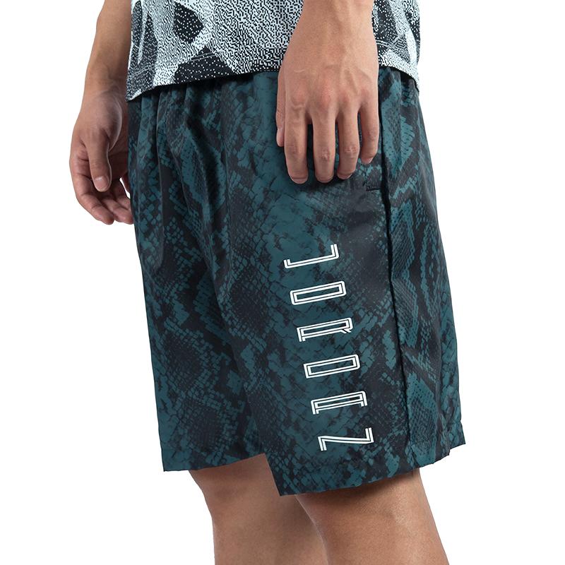 Jordan Snakeskin Breathable Loose Shorts Men Bottoms Blue Black CI0313-414