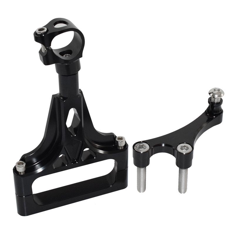 Kawasaki Z750 '04-'14 / Z1000 '03-'09 Titanium Steering Damper Anti-Headshake Modification