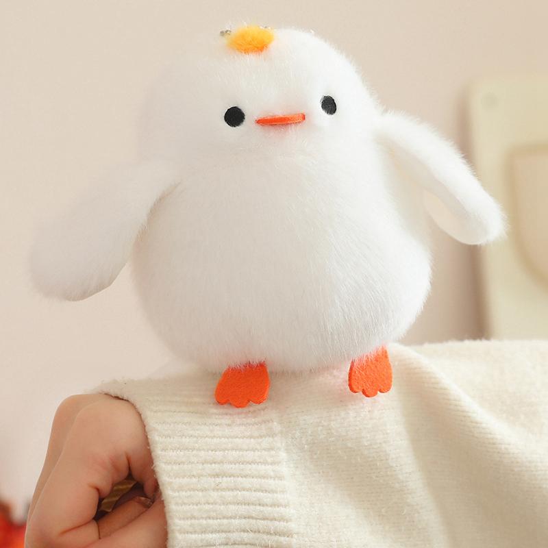 Lindo Mini Peluche de Ave Mascota de Hombro de Pie Loro Pomba Bonita Esponjosa Colgante