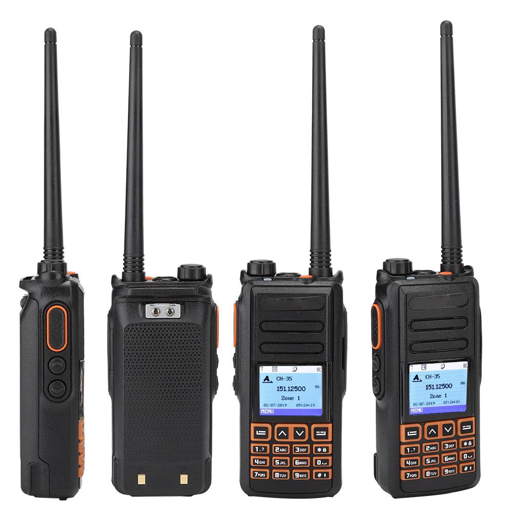 Pentru Radio Bidirecțional Baofeng DM-X cu Bandă Duală, Ecran LED Mai Mare, Walkie Talkie cu GPS