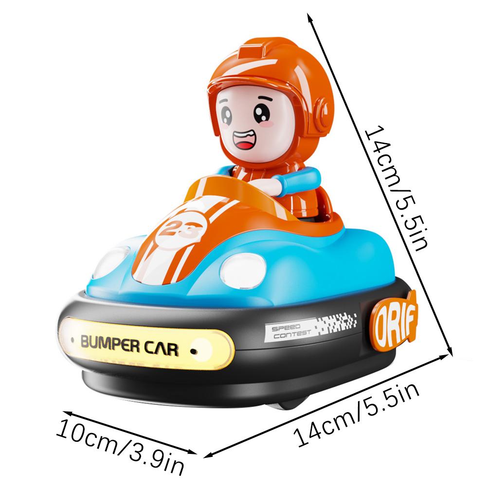 Kids Remote Control Bumper Car Funny Interactive Car Toy With Sounds/Light For Boys Girls
