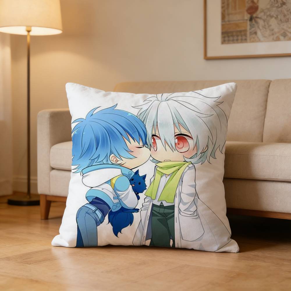 DDRAMAtical Murder Clear Aoba Pillow Case Cushion Cover Throw Pillow Case For Car Sofa