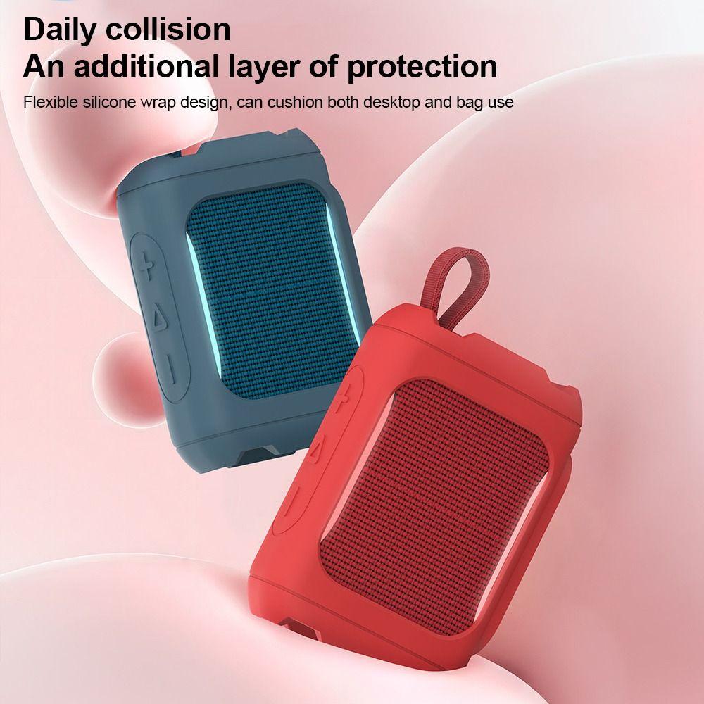 Dirt-proof Silicone Cover Case Carrying Case for JBL GO5 Bluetooth Speaker Speaker Accessories