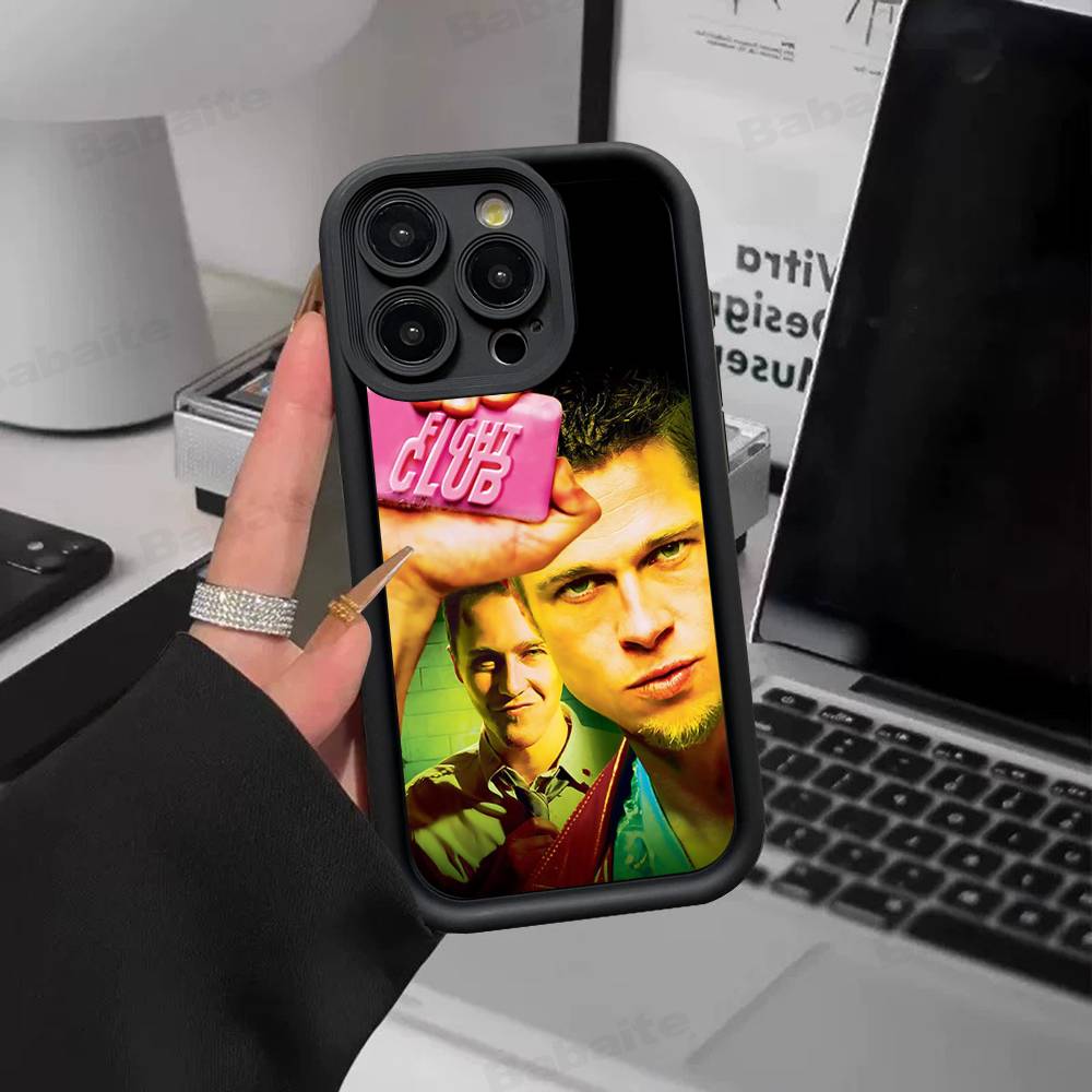 M-Movie F-Fight Club Phone Case For IPhone 17 16 15 14 13 Pro Max Plus 12 11 Cover