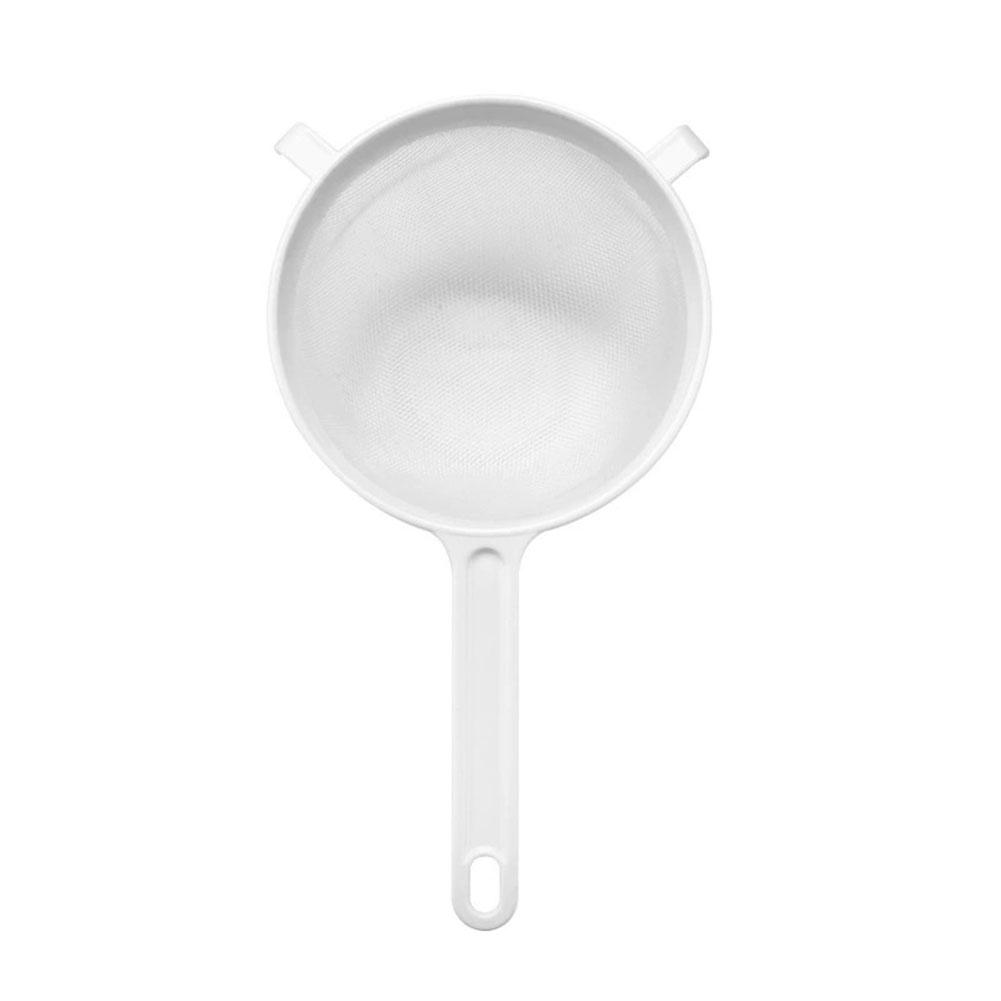Zestaw 4 sitka do mąki kuchennej do pieczenia, przesiewania i filtrowania oleju, o średnicach 7 cm, 12 cm, 15 cm, 18 cm, ręczne filtry