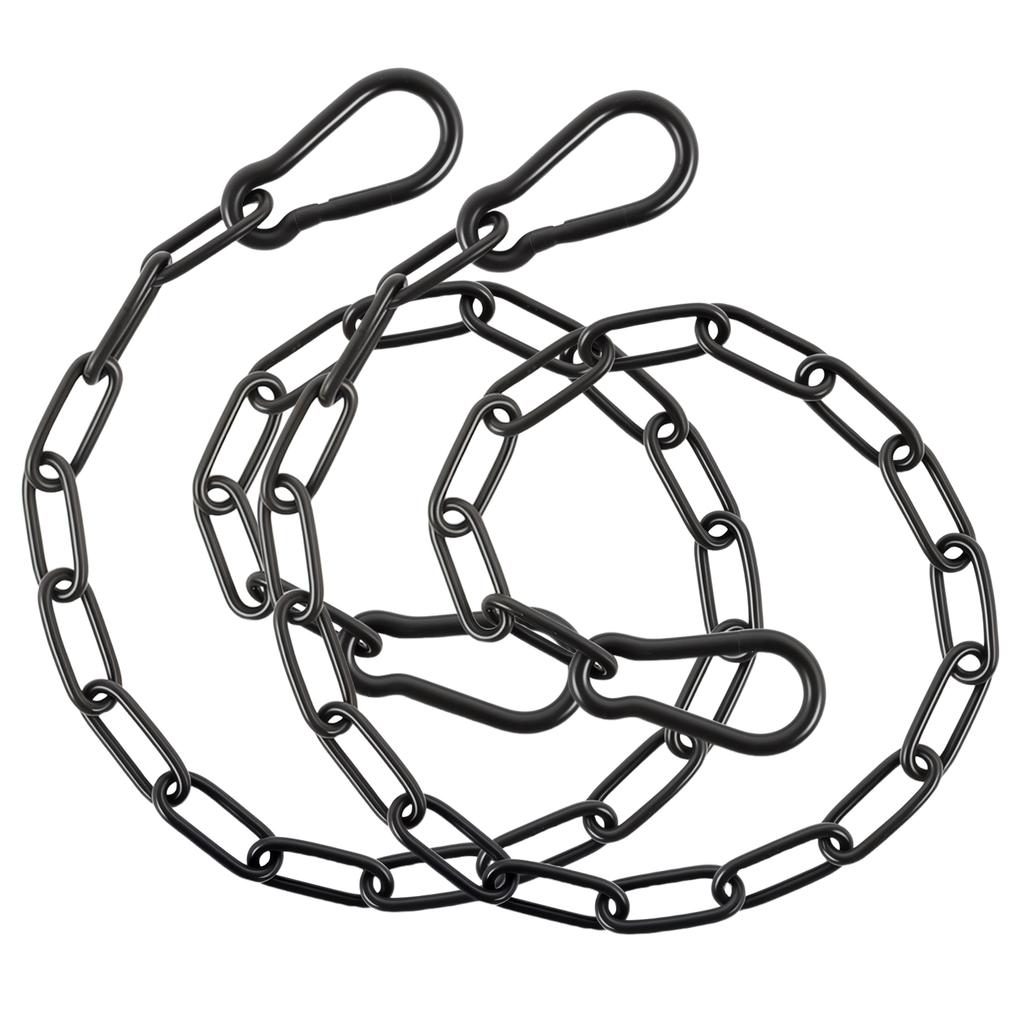 2 Pcs Gate Chain Lock Stainless Steel 20 Inch Link Gate Latch with Spring Buckle Weatherproof for Outdoor Fence Pet Cages Yard