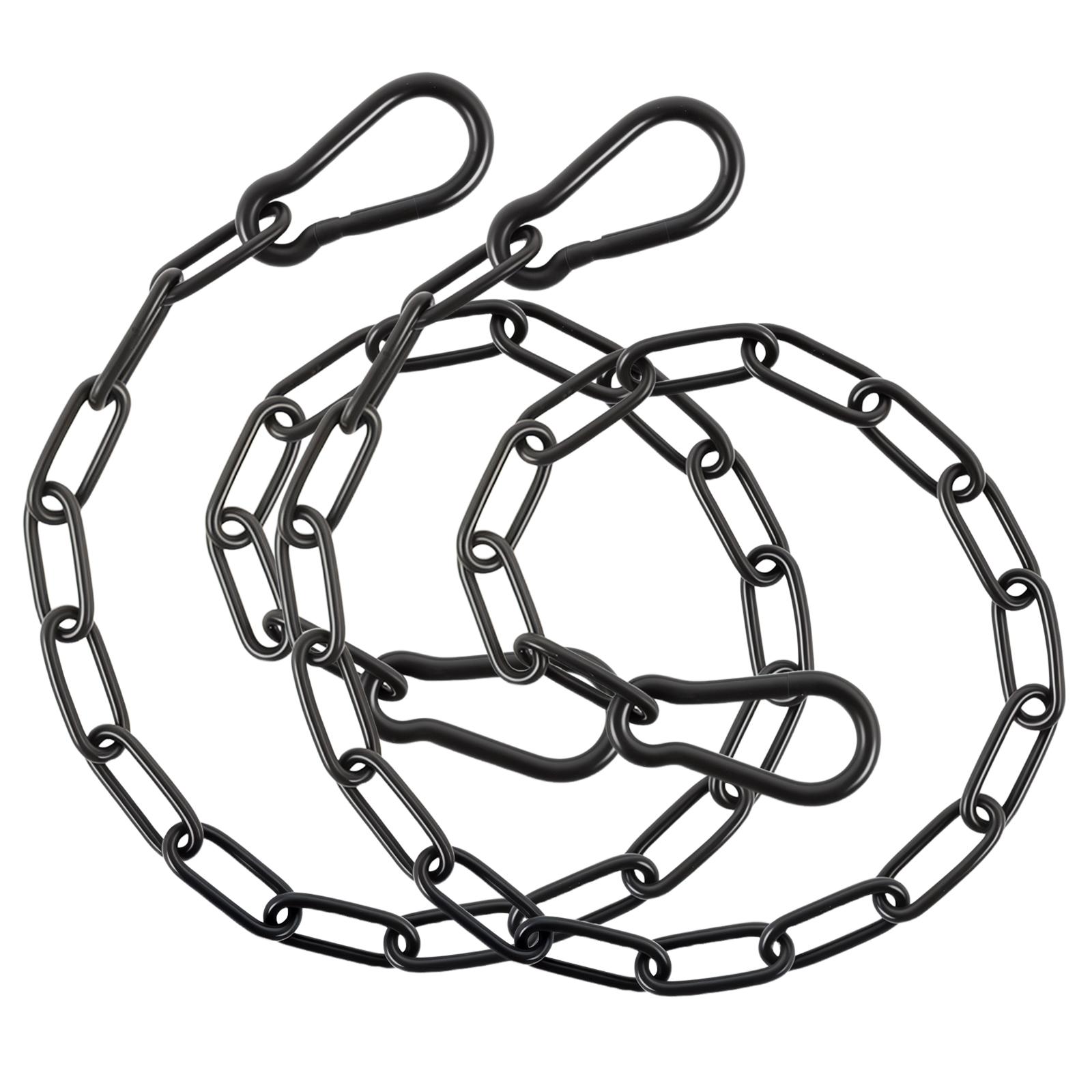 

2 Pcs Gate Chain Lock Stainless Steel 20 inch Link Gate Latch with Spring Buckle Weatherproof for Outdoor Fence Pet Cages Yard