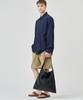 The-Abon Natural Square Shoulder Bag Olive