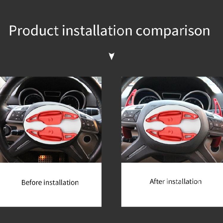 Car Steering Wheel Shifter Paddle Shifter Extension for Vehicle Aluminum Sport Shifter Paddles