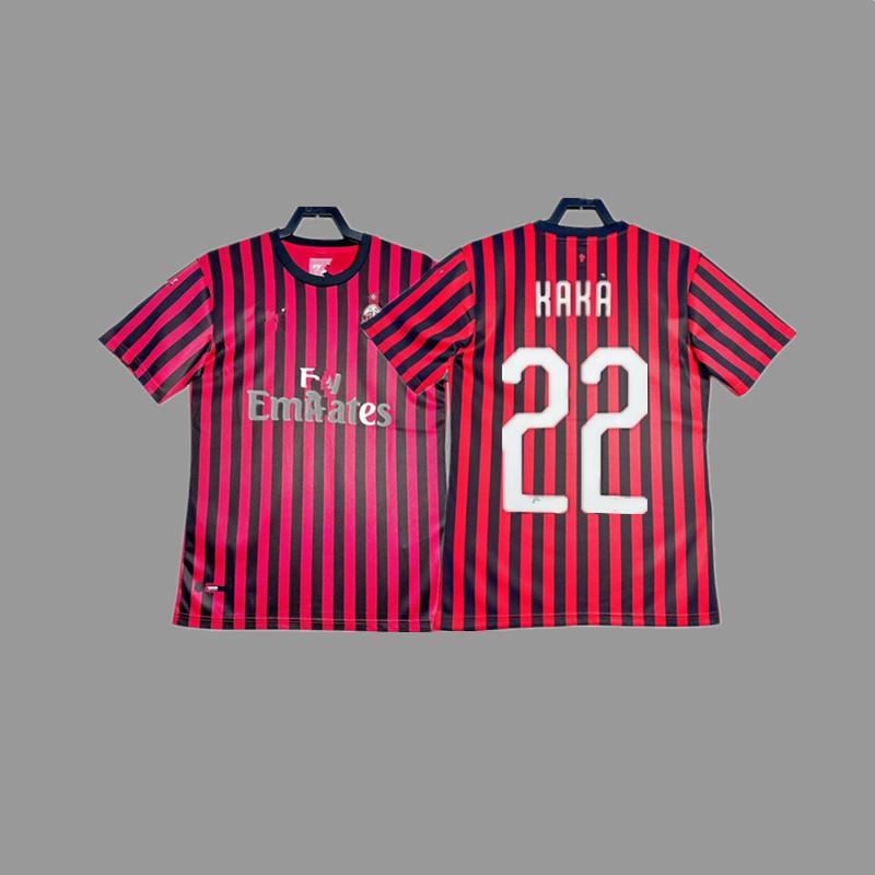AC vintage jersey football jersey Maldini Tonali Ibka Piatek Shevchenko jersey