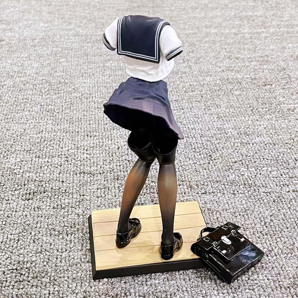 Jyoshikoukousei Girl Figure Anime Hentai Uniforms Statue Sexy Girl Action Figurine Sculpture Livingroom Decor House Accessories