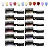 MLSMILE Colorful Hair Chalk Set, 6 Pieces Disposable Hair Color Comb, DIY Temporary Streak Hair Dye Stick, Party Makeup Tool
