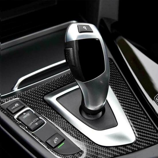 Carbon Fiber Gear Shift Panel Interior Trim Sticker For BMW 3 4 Series F30 USA