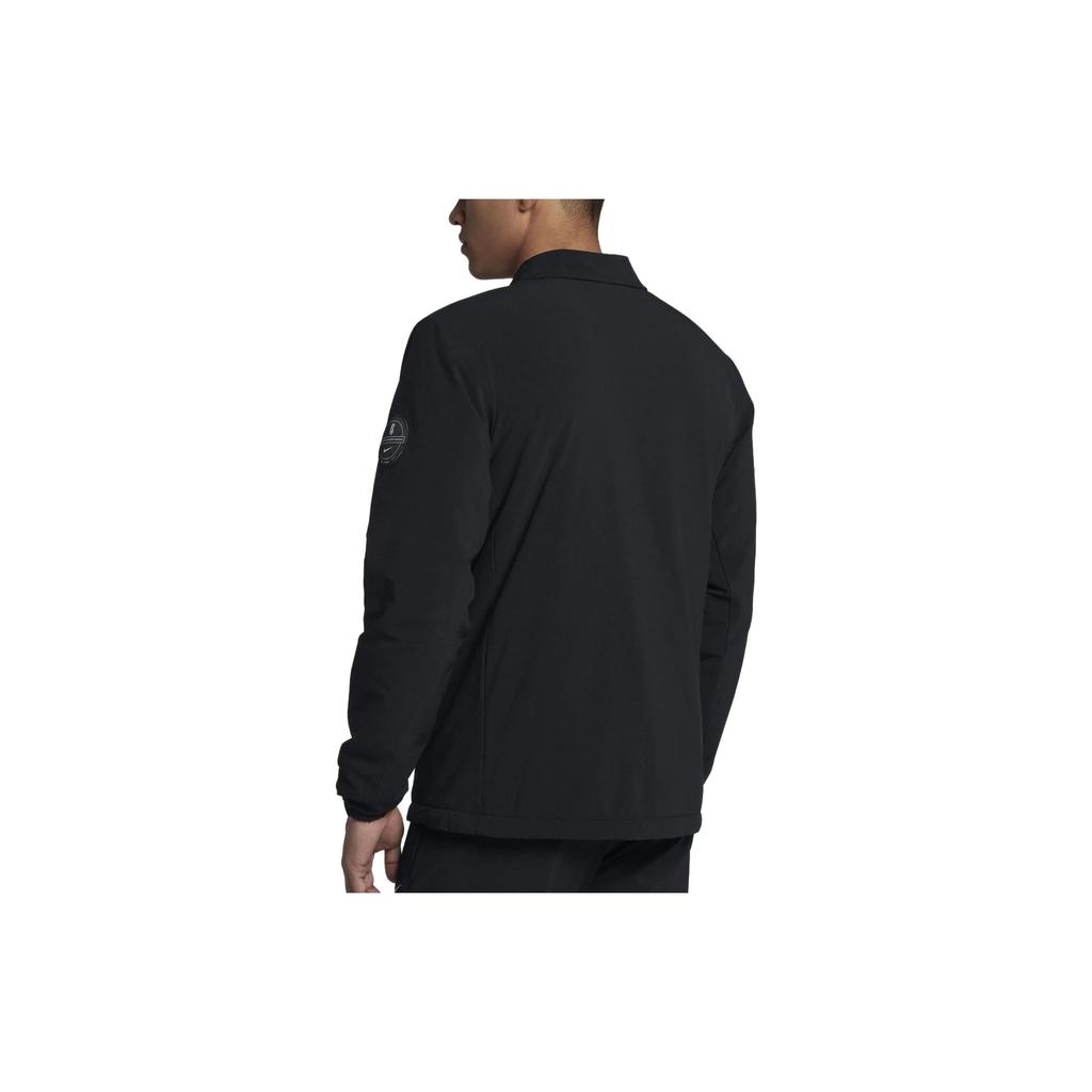 Nike Jackets Men's Black Lapel Moderate Other (Unisex) Jackets 890654 010