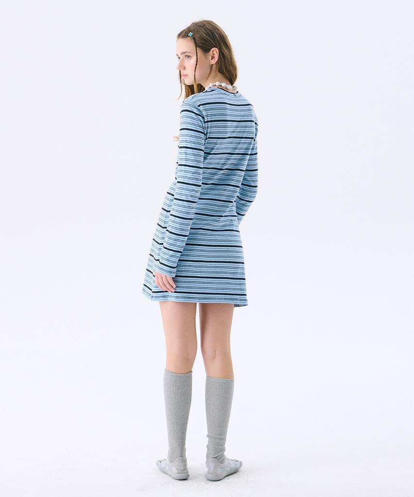 Jun Jun Space Mini Jersey Dress_Light Blue