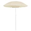Outdoor Parasol - vidaXL - Sand - 200 Cm - Tilt - UV Resistant