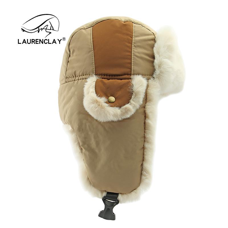 Hut Herren Winter warm Fleece verdickt Outdoor winddicht und kalt Pilotenmütze warme Mütze Damen