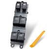 Driver Side Window Switch,25401-EH100 6Key White Light 4AUTO Lift | Fits 2006 2007 2008 2009 2010 2011 2012 2013 Infiniti M25 M35 M45, Plug-and-play,