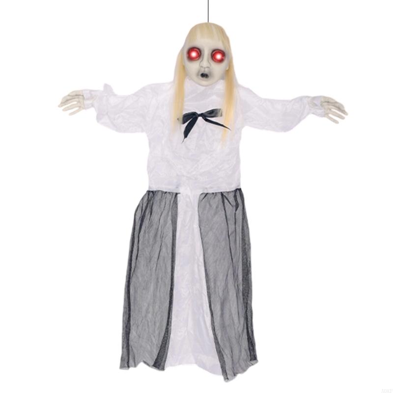 Sound Effect Skeleton Hanging Decoration For Garden Yard Indoor and Outdoor A0KF