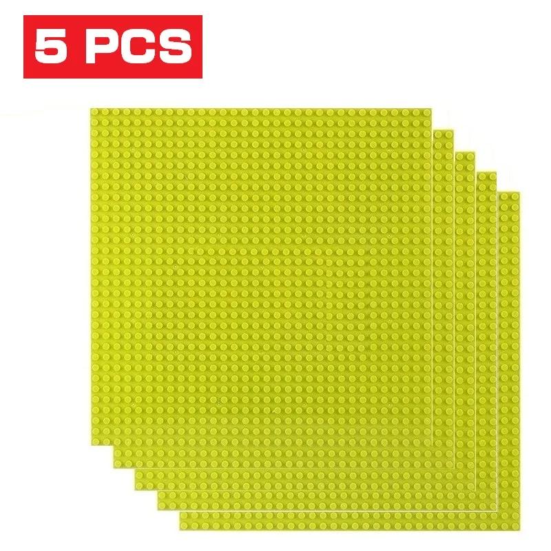 5PCS Base Plates 32x32 16x32 Dots Classic Blocks Baseplates Bricks Plastic Building Bricks Toys for Children Gift Kids Toys