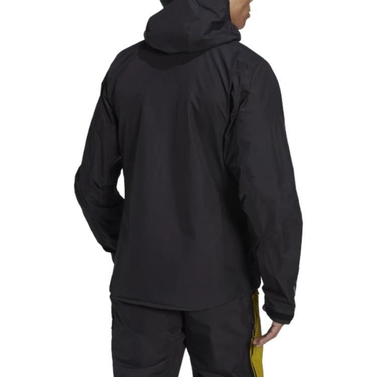 Adidas Terrex Jackets Men's Black Hooded Moderate Other HH8899