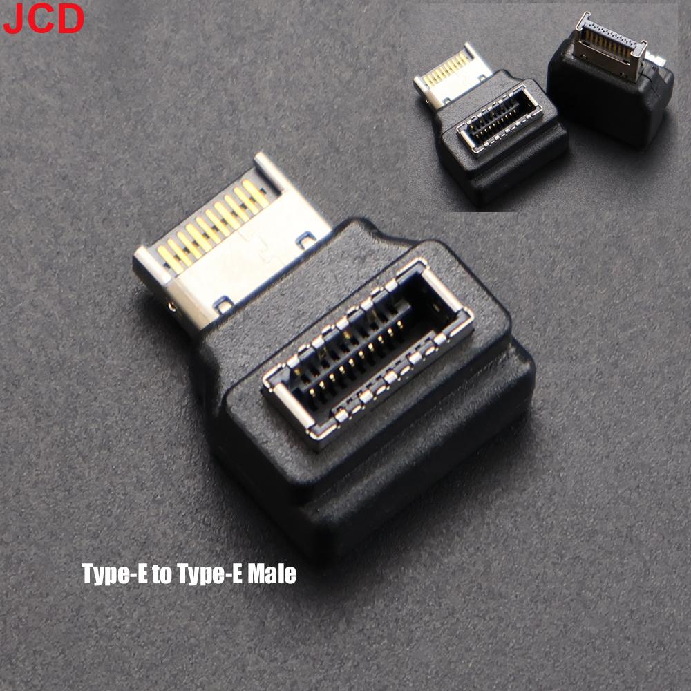 JCD Desktop Computer Motherboard Cable Adapter Connector USB 3.1 Front Panel Header Type C to Type E Expansion Plug Converter