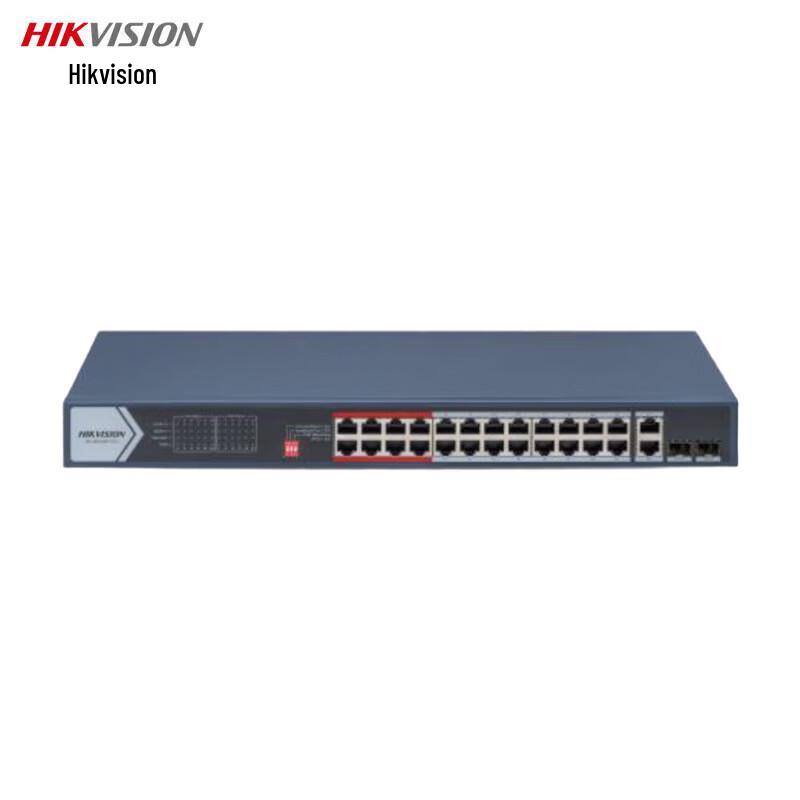 

HIKVISION DS-3E0326P-370W-E 24-Port 100Mbps PoE Surveillance Switch CN plug (adapter included)