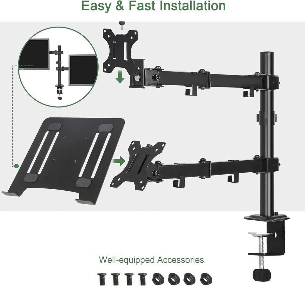 Adjustable Rotating Laptop Stand with Heat Dissipation