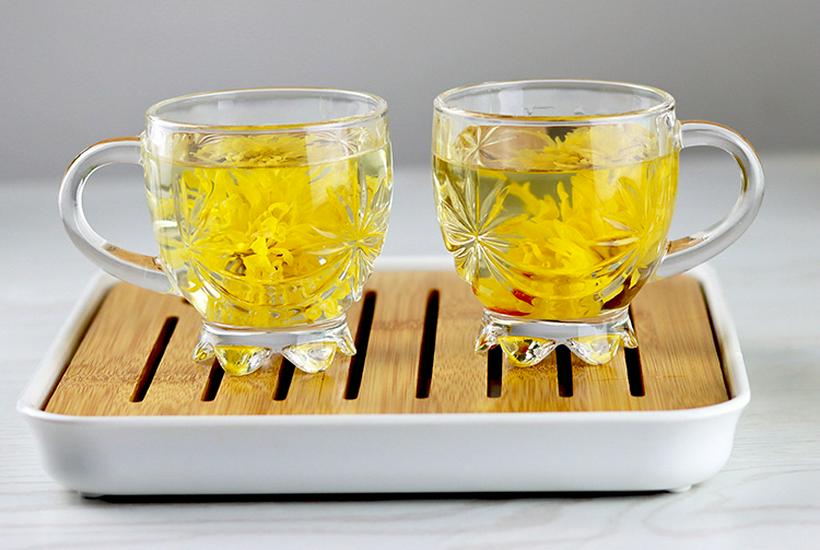 Large Heat-Resistant Glass Teapot with Filter for Flower Tea