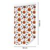 Halloween Wallpaper White and Orange for Living Room and Bedroom 50x1000