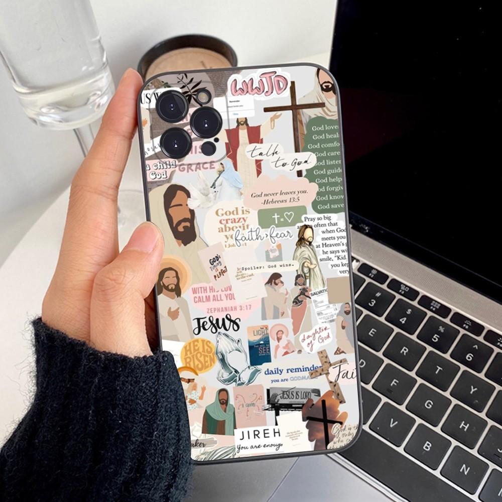 Faith Christian Religious Jesus Phone Case For IPhone 18 15 14 11 12 13 Mini Pro XS Max Cover 6 7 8 Plus X XR SE 2020 Funda Shell