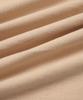 Illedis Half Cutting T-Shirt Beige