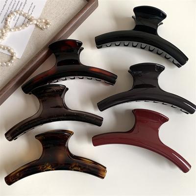 Extra Große Elegante Haarspange Bogen Geometrische Haarklammer Haarklammern Greif Einfach Vintage Damen Haaraccessoires