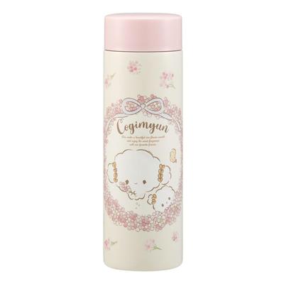 Mug Kogimyun Flower Wreath Stainless Steel Water Bottle, Design, 350ml, Ultra-Lightweight Bottle, STYL4-A