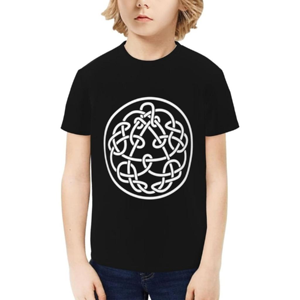 CSCMRRSH Boys Girls Tees T-Shirt Short Sleeve for King Crimson Crewneck Youth Tees Cool Kids Novelty Shirts