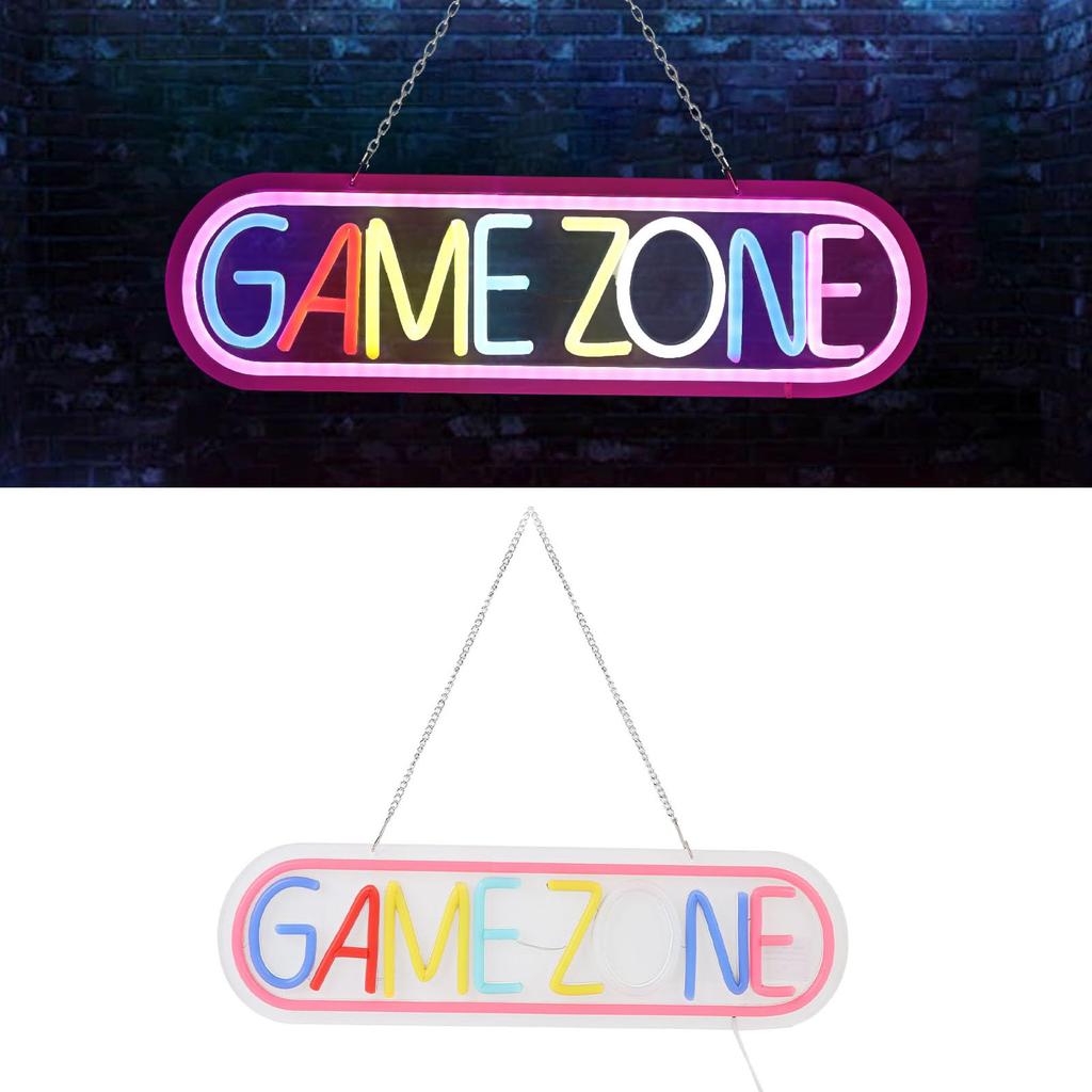 Gaming LED Neon Light Wall Decor Game Room Atmosphere Lamp Teen Boys Room Decoration