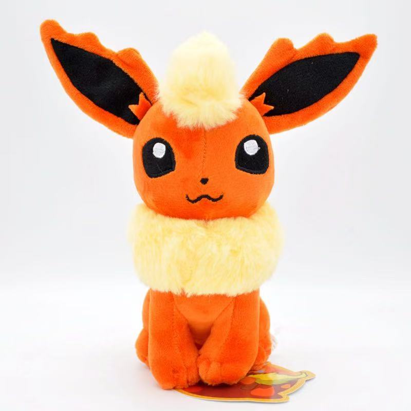 24cm Pokemon Sylveon Eevee Plush Doll Stuffed Toy Kawaii Pink Fairy Elf Maiden Decorations Gift