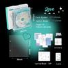 Retro Shape Card Photo Album for 3 Inch Kpop Star Small Photo Card Collection Book Creative Design Card Binder Chasing Gifts
