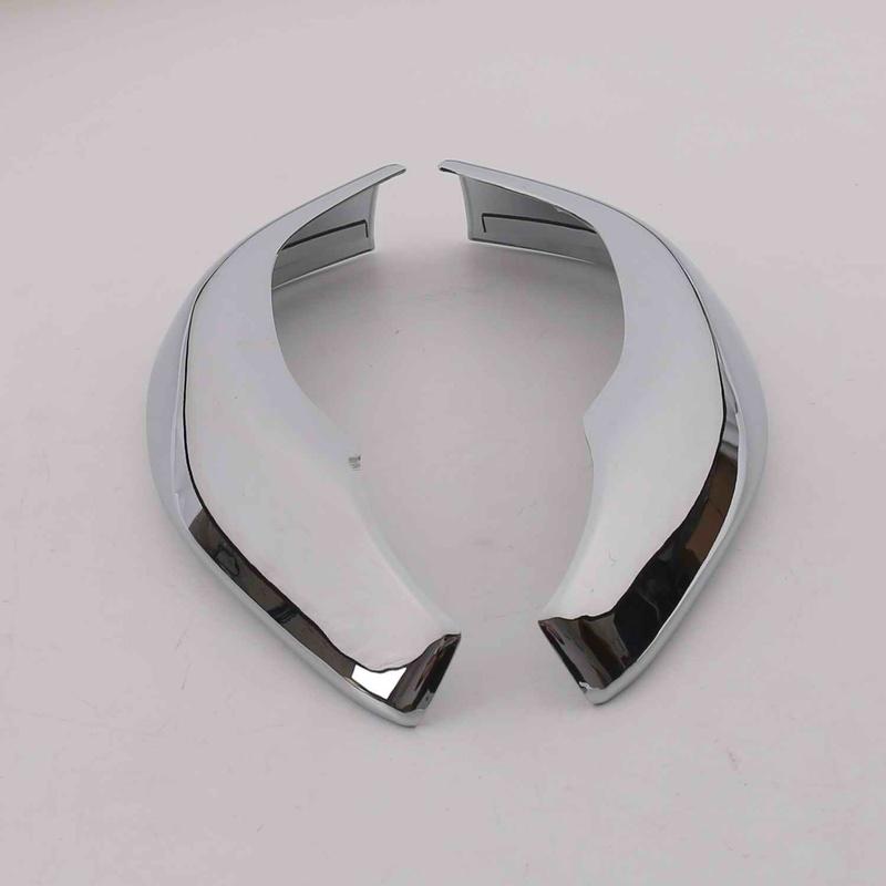 For Honda Freed 2017 2018   ABS Chrome Rearview Turning Mirror Trim Decoration Sticker Strips Car Styling Accessories