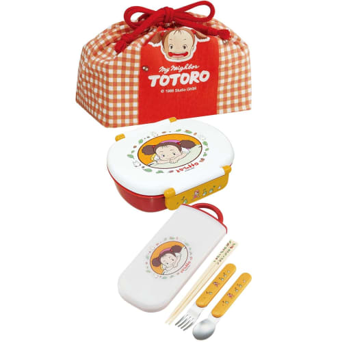 Skater Children's Lunch Bag with Gusset, My Neighbor Totoro Mei, Girl's KB7-A