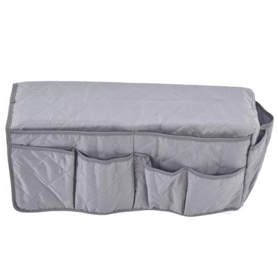 Dīvāna tālvadības pults turētājs Kabatas dizains Putekļu necaurlaidīgs Ūdensizturīgs Saprātīga izkārtojuma dīvāna roku balsts