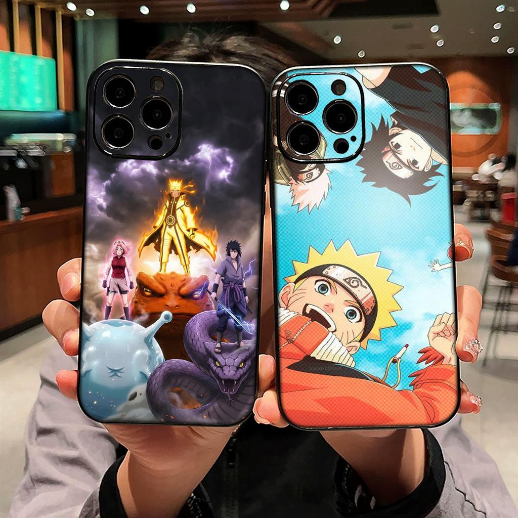 For Xiaomi Redmi Note 14 12 13 ProPlus A3 Pro Plus 12C 13C 14C 5G Phone Cover Case Kakashi Narutos Haruno Sakura Sasuke
